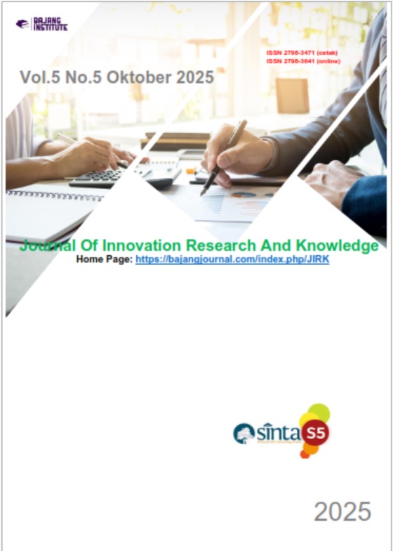 					View Vol. 5 No. 5 (2025): Oktober 2025
				