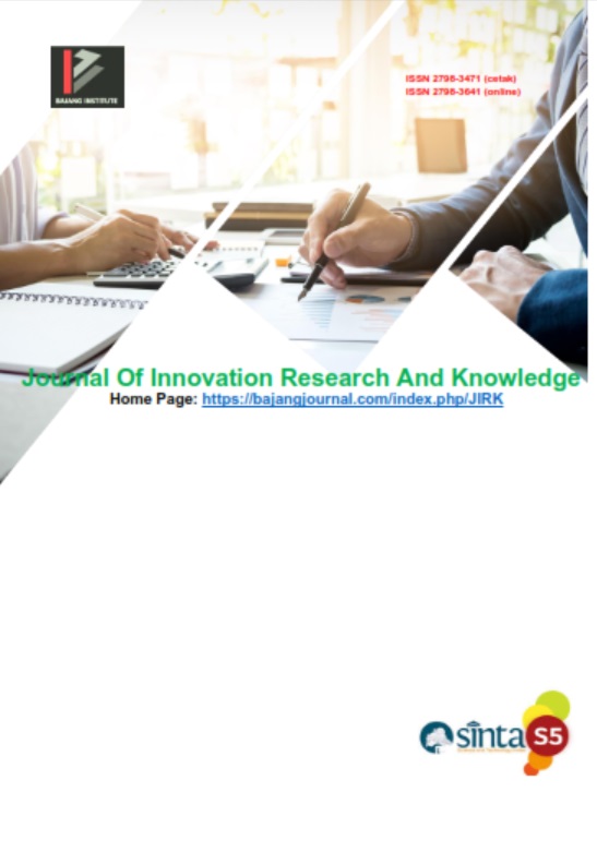 Journal of Innovation Research and Knowledge